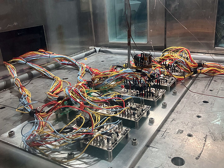 HALT and HASS Testing setup in Intertek Lab